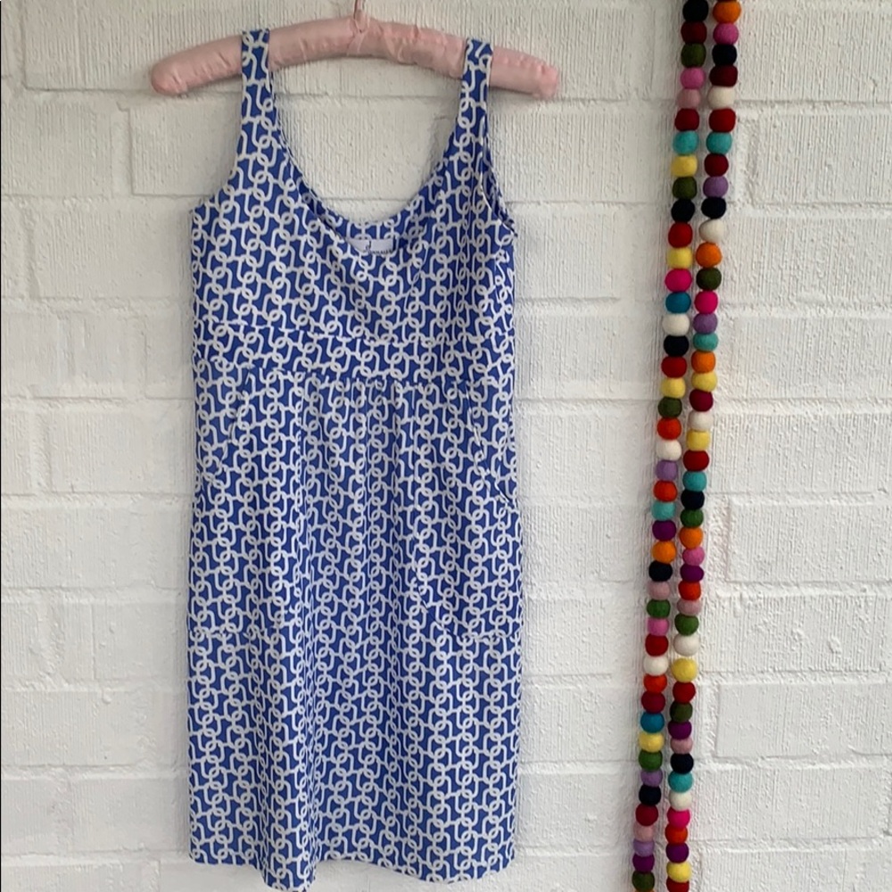 JUDE CONNALLY Periwinkle Link Printed Nylon Dress - Picture 2 of 7
